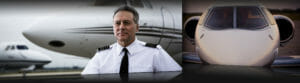 Hawker 800XP and Pilot