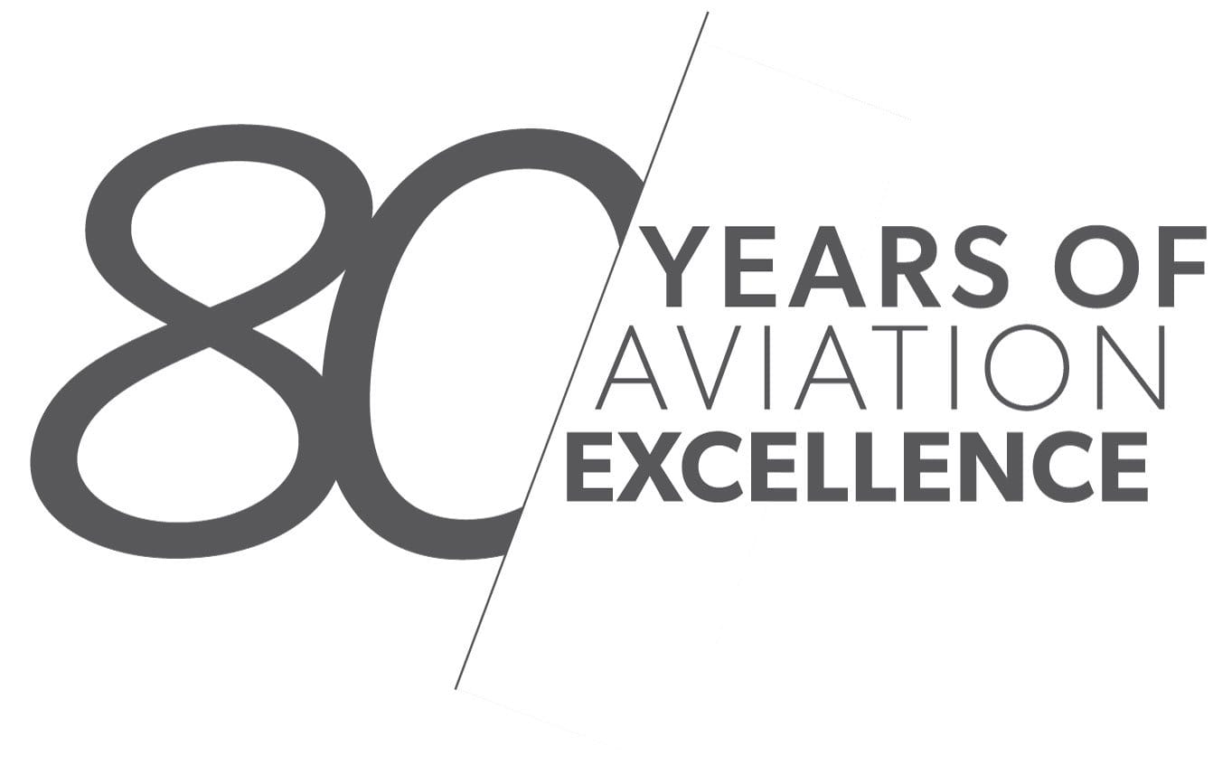 80 years of aviation excellence.